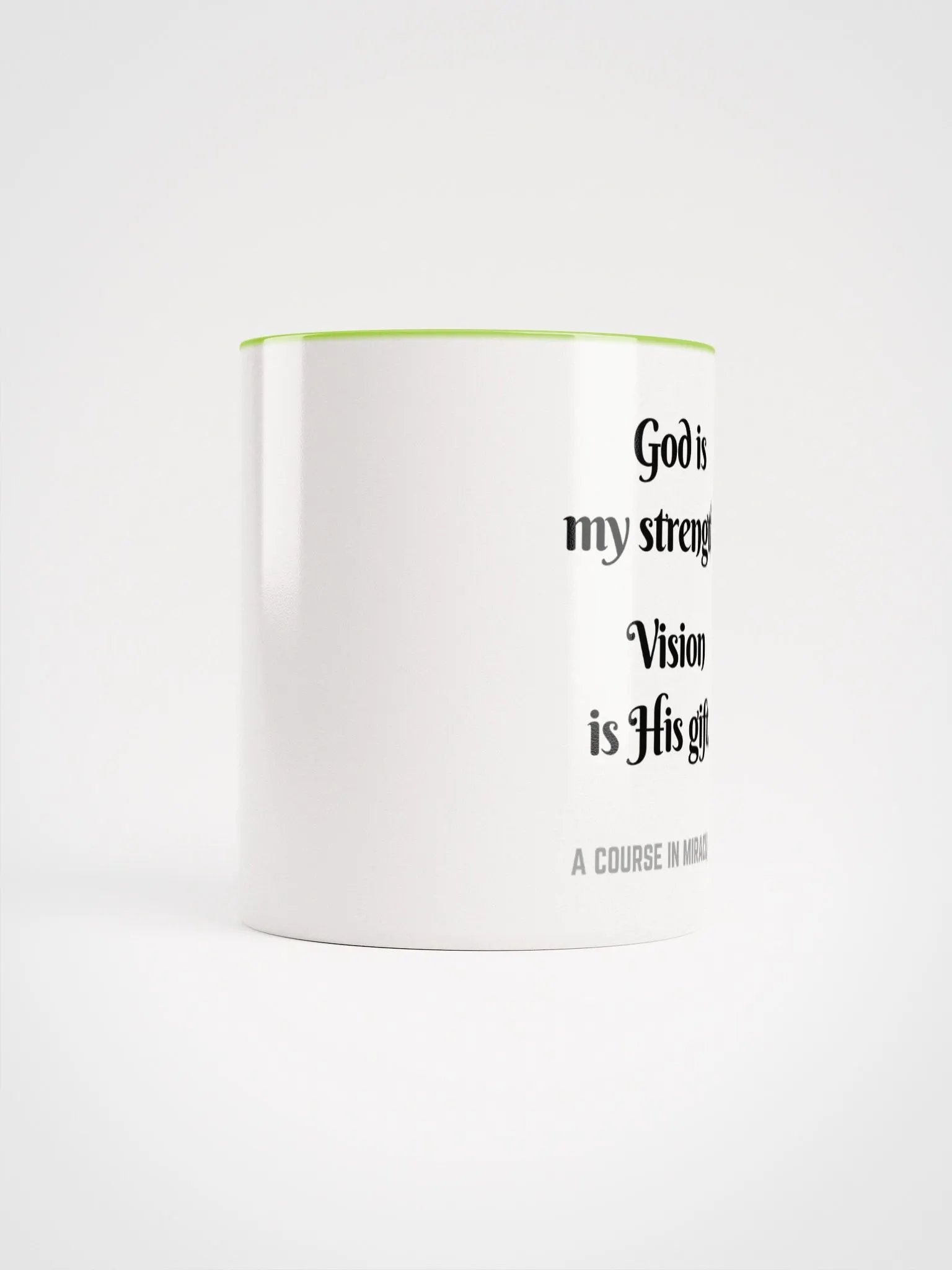 God is my strength - ACIM Inspirational Mug product image (61)
