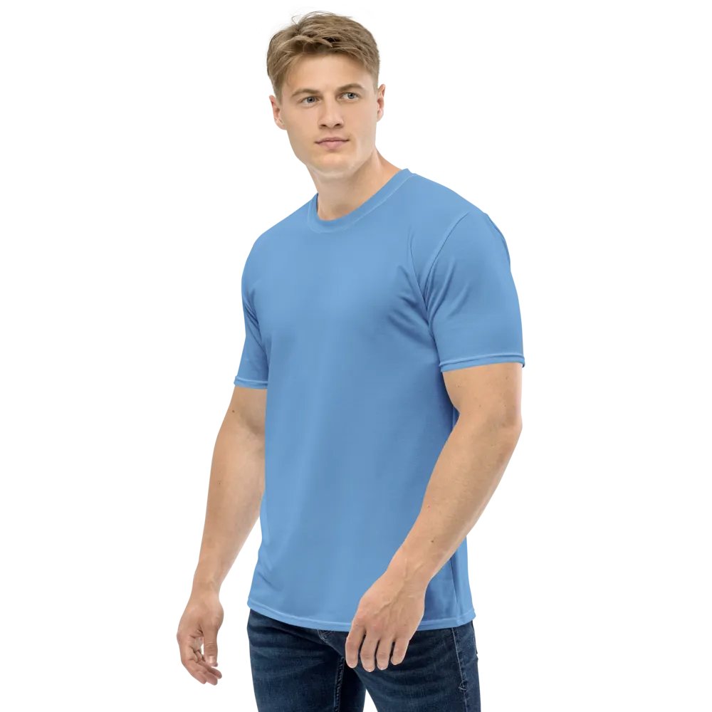 Blue Crew Neck T-Shirt product image (1)