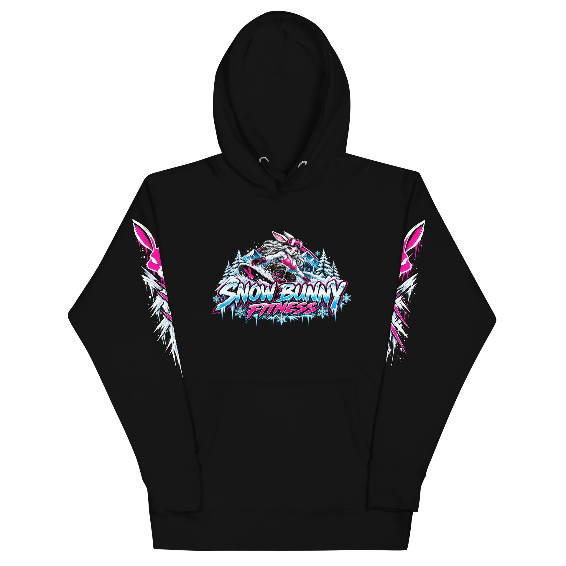 Snow Bunny Fitness Snowboard Hoodie product image (2)
