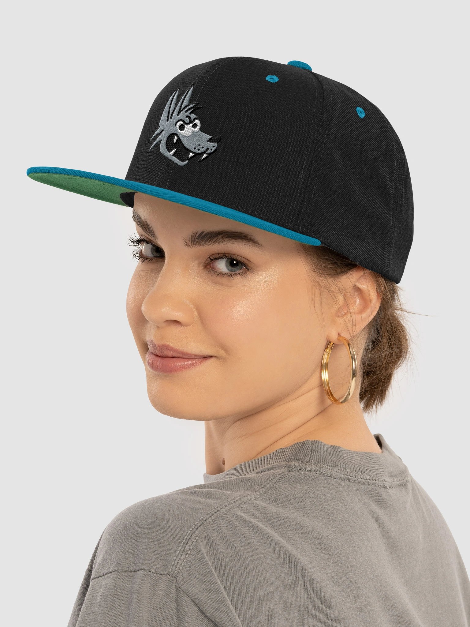Two tone hat product image (2)