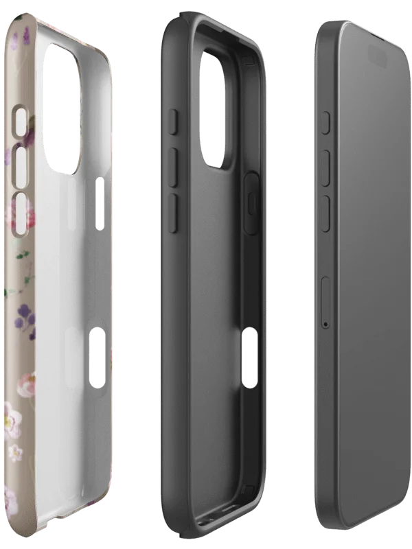 Whimsical Floral Delight iPhone® Tough Case product image (3)