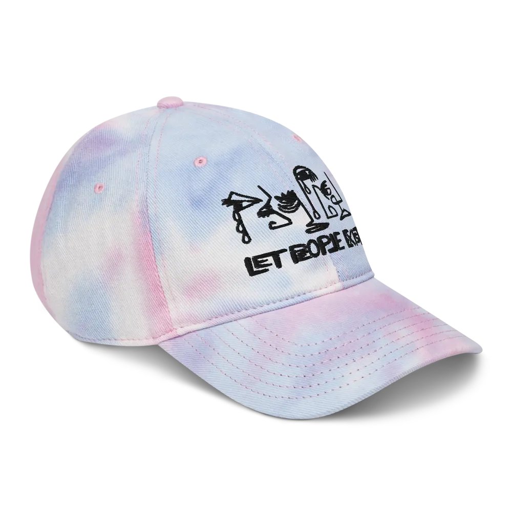 LET PEOPLE EXIST. Tie Dyed Cap product image (4)