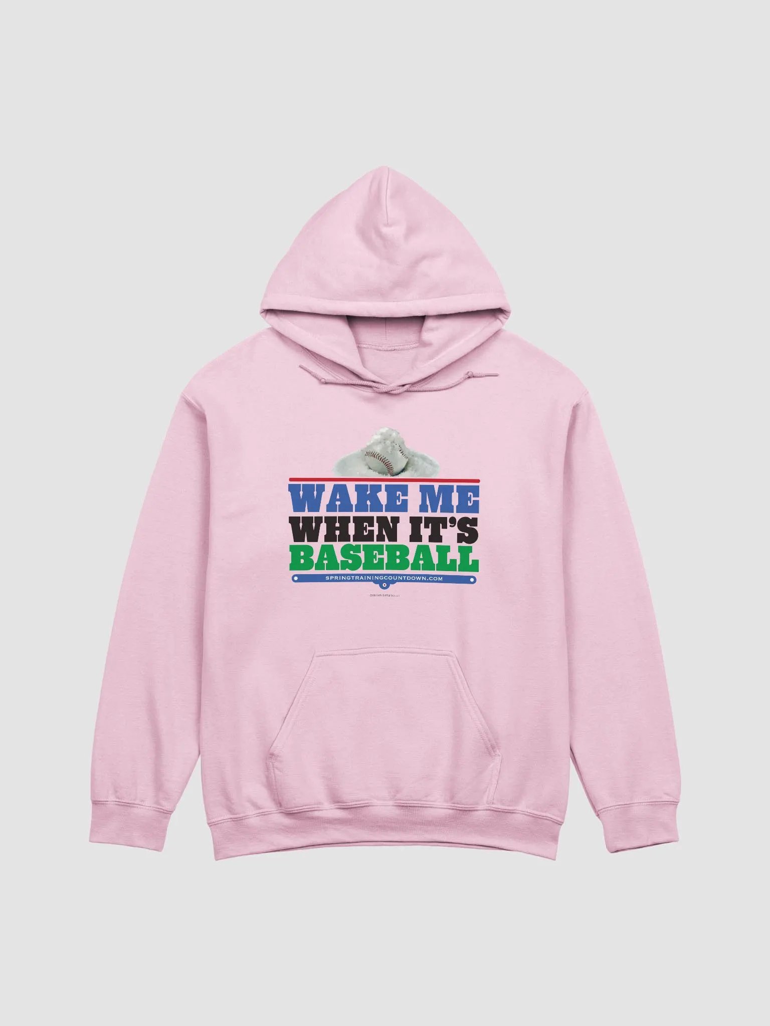 Wake Me When It's Baseball Hoodie product image (2)