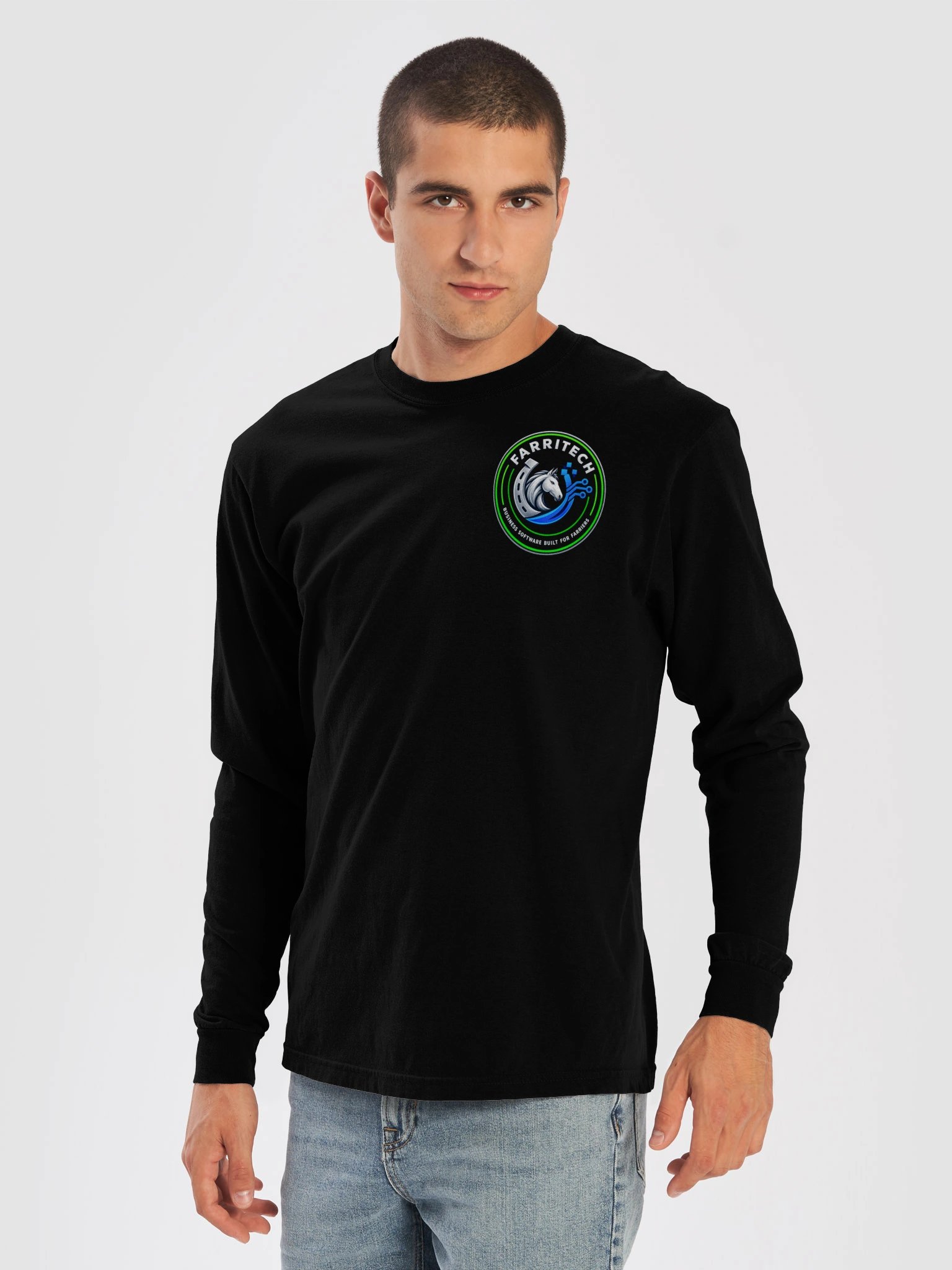 FarriTech Circuit Logo Long-Sleeve Tee product image (9)