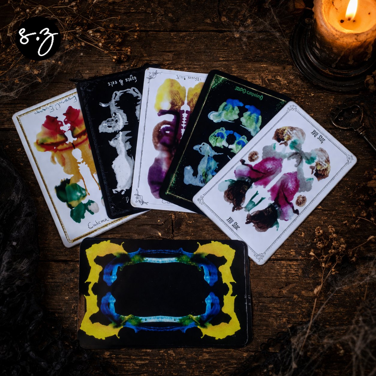 Intuitive Inkblot Cards | MIRROR MIRROR | Jumbo 40 Cards product image (2)