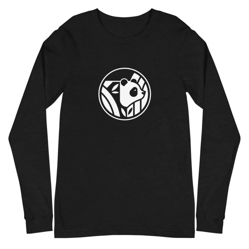 Panda Long Sleeve Tee (Unisex) Image 2