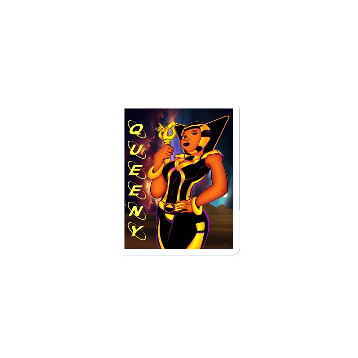 Queeny Egyptian-Inspired Die-Cut Magnets Full Image product image (1)