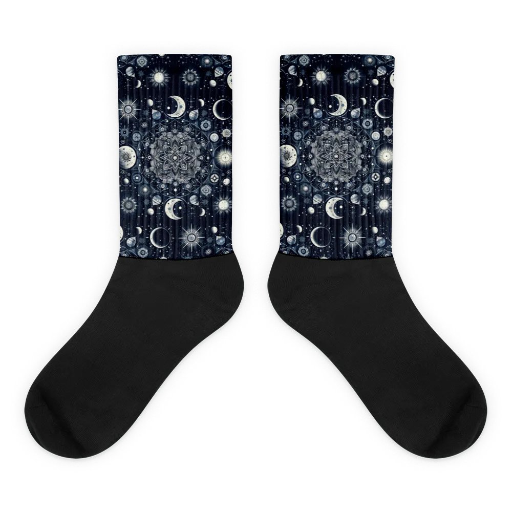 Black Foot Sublimated Socks product image (1)