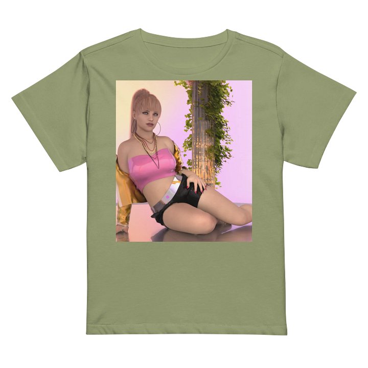 Mayra High-Waisted Tee product image (42)