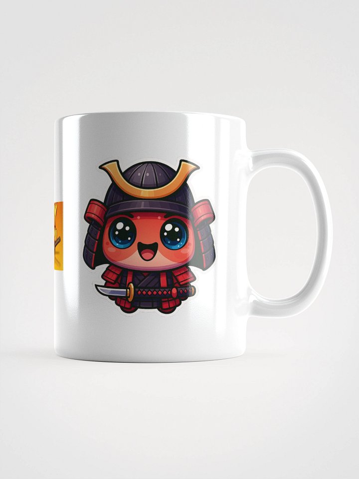 Blushing Samurai Fishy White Mug product image (3)