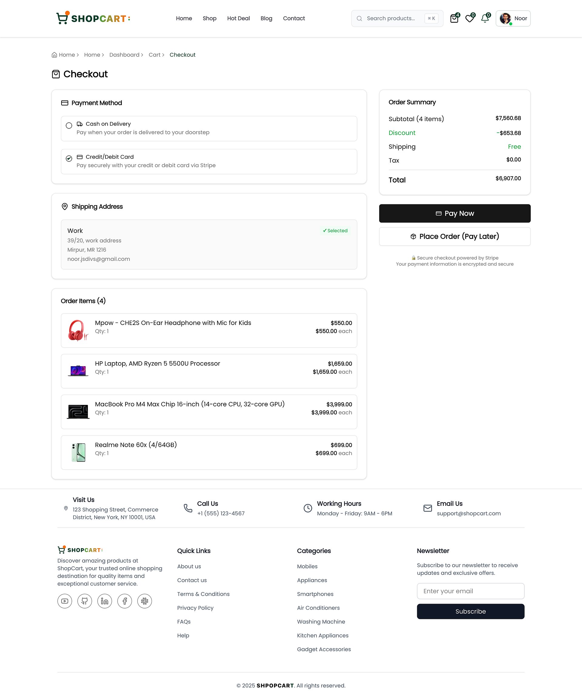 ShopCart Pro - Ultimate E-Commerce Solution - One-time payment • Lifetime access product image (4)