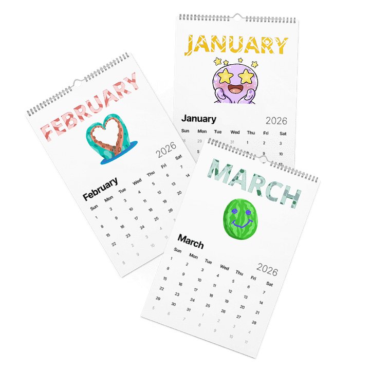 Kraken 2026 Calendar product image (2)