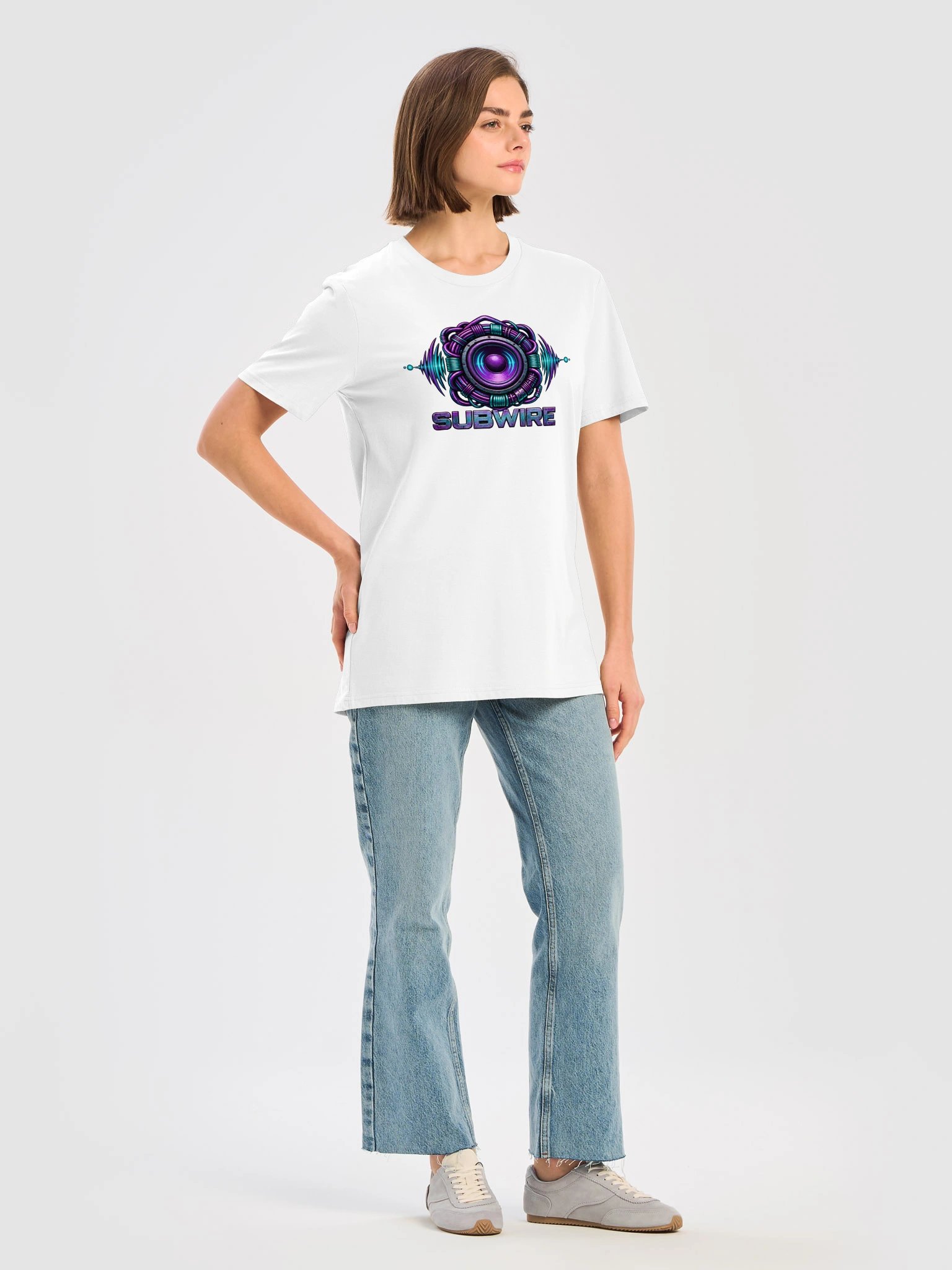 SUBWIRE Organic Cotton Tee - White product image (11)