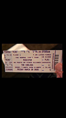 Opening night at @puscifer at @thechelsealv was something else.
Hung out with some amazing people in line—killer costumes, gr...