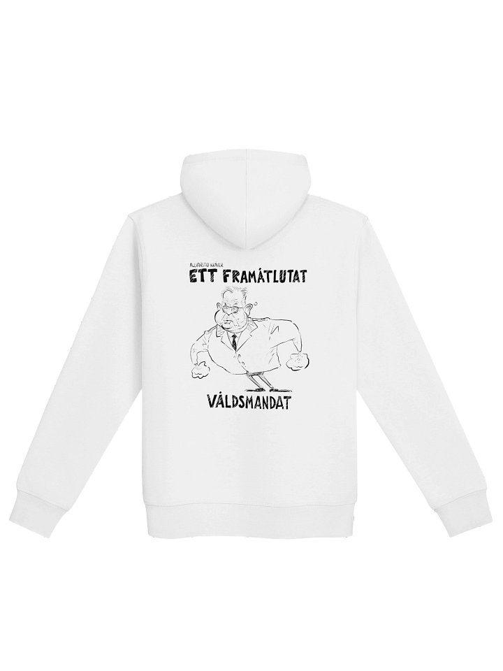 Framåtlutat våldsmandat - Organic Premium Hoodie (signed by @Kluddniklas!) product image (1)