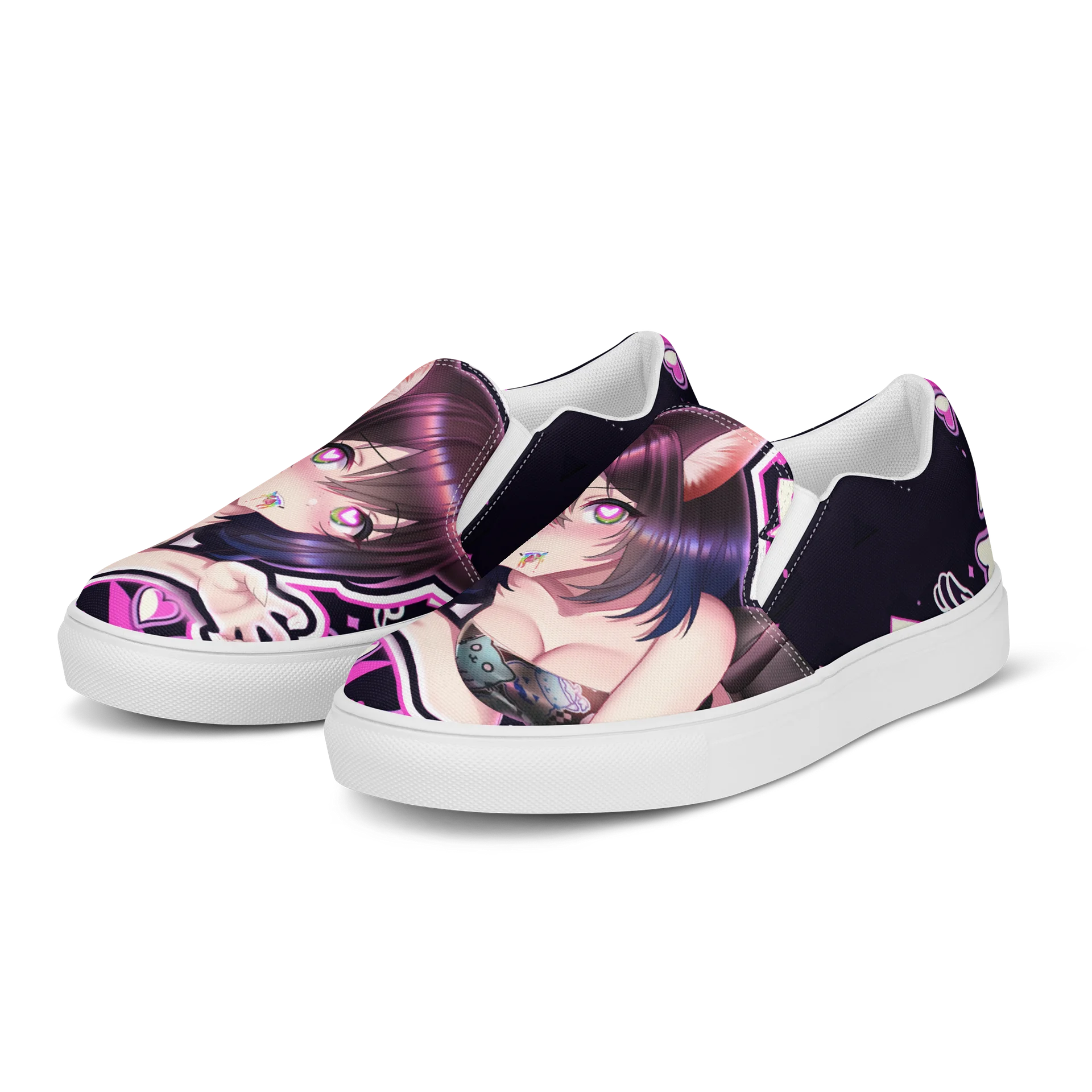 Womens Canvas Slip-On Shoes (Seductilust) product image (3)