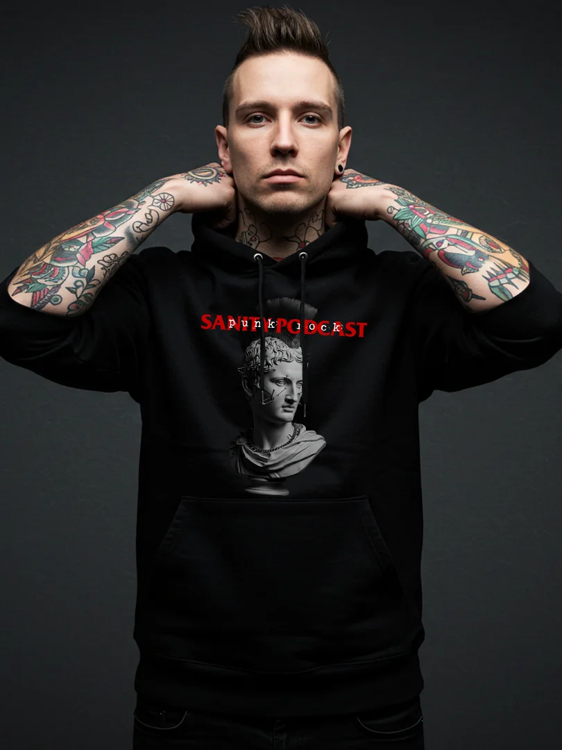 STRANGER THAN SANITY "Roman Bust" hoodie product image (3)