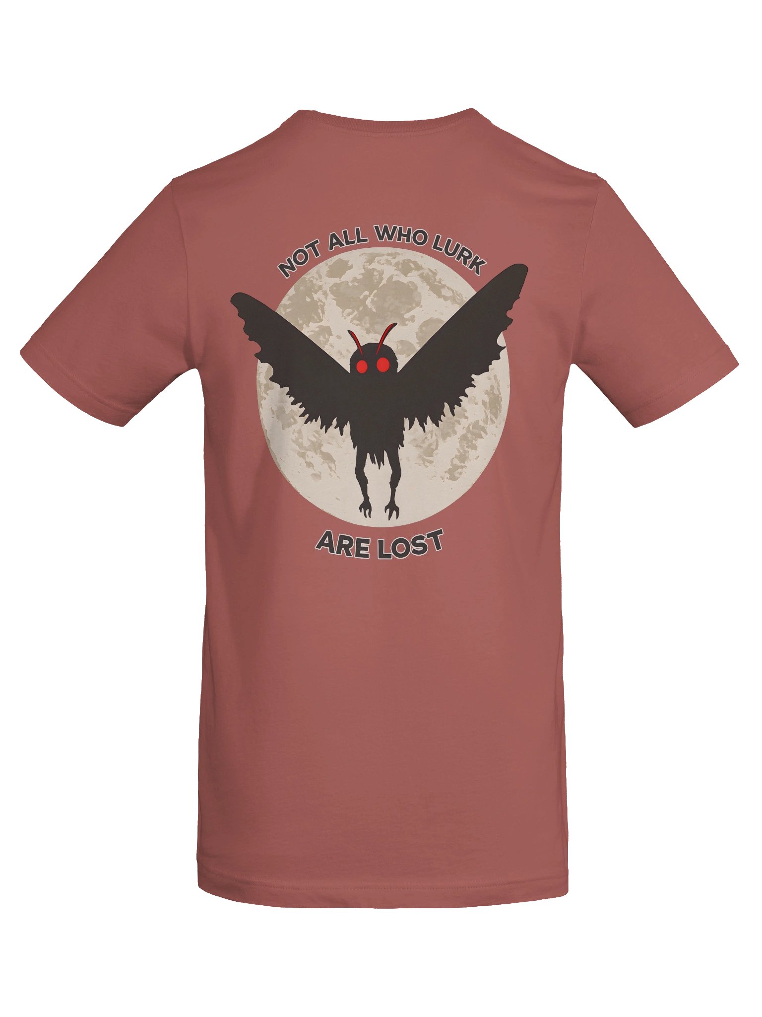 MOTHMAN LURKER W/ FRONT LOGO SUPER SOFT T-SHIRT (HEATHERED COLORS PT.2) product image (8)
