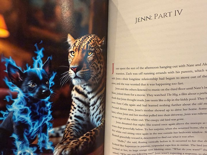 The Witchfinder's Familiar Hardcover Book *Signed* (Exclusive Full Color Edition) product image (2)