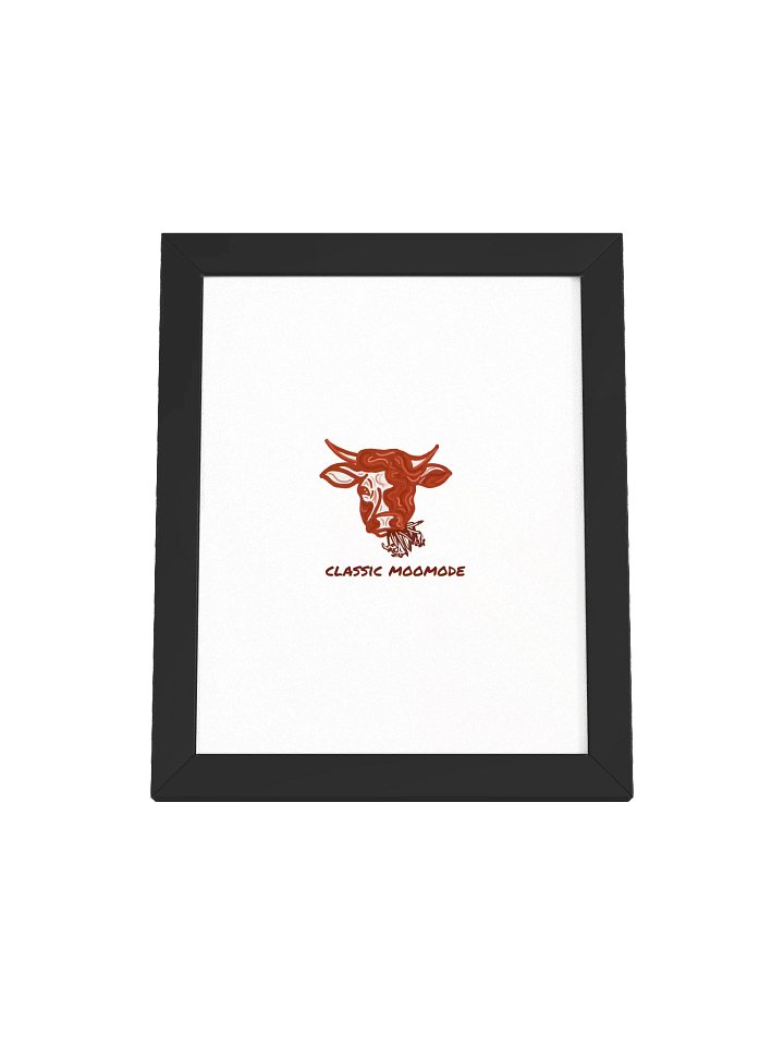 Classic MooMode - Framed Poster product image (1)