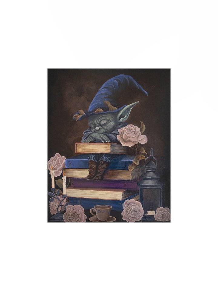 Book Goblin Original Art Print product image (1)