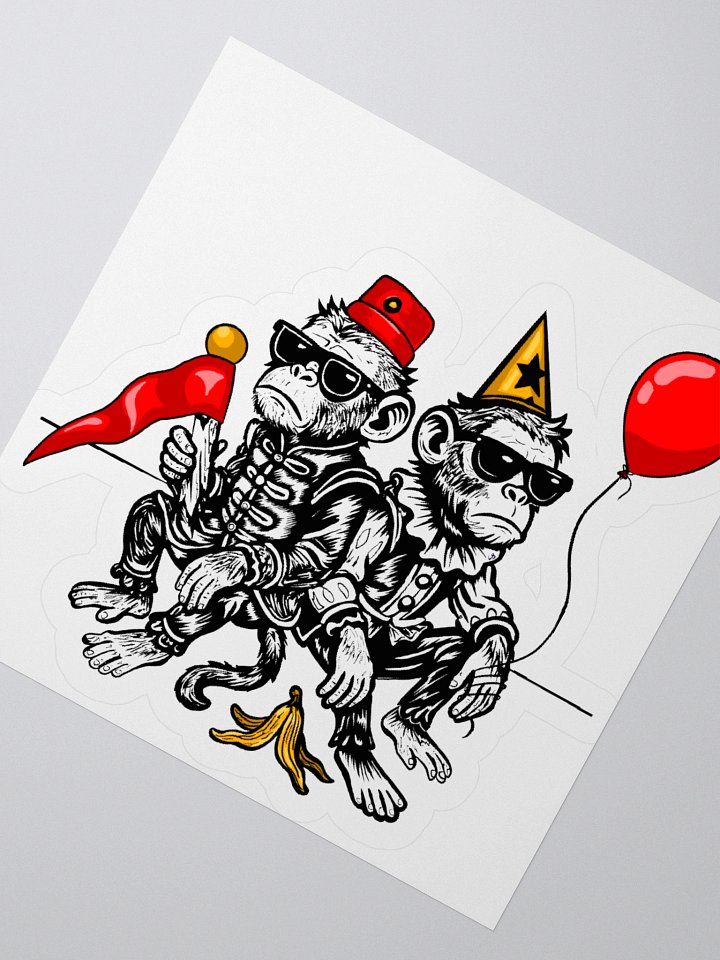 Monkeys Sticker product image (4)