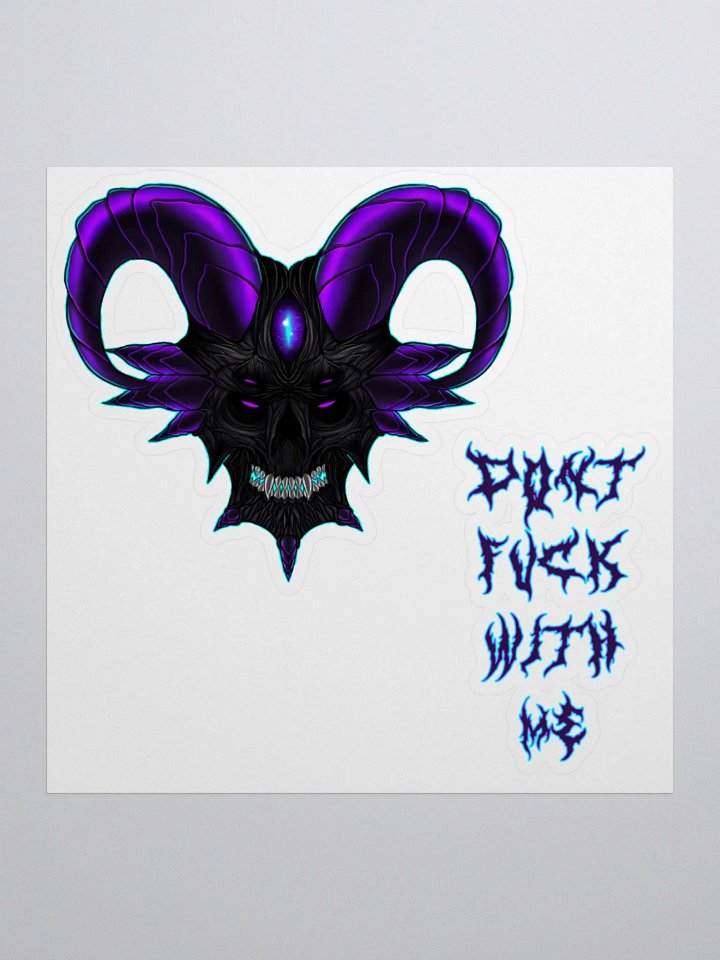 Don't F With Me - Sticker product image (2)