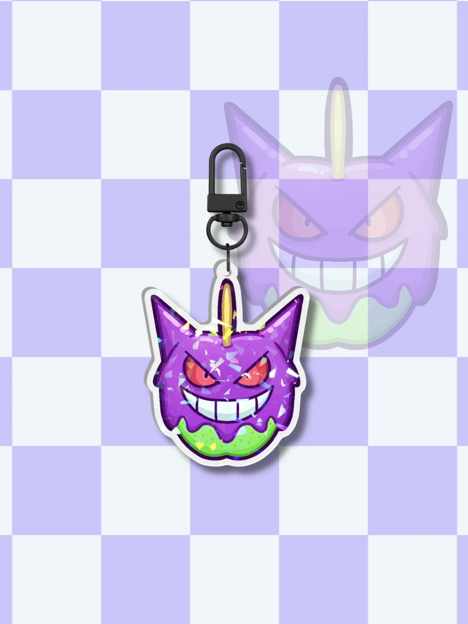 PRE ORDER | Mon-Ster Ween | Holo Acrylic Keychains product image (4)