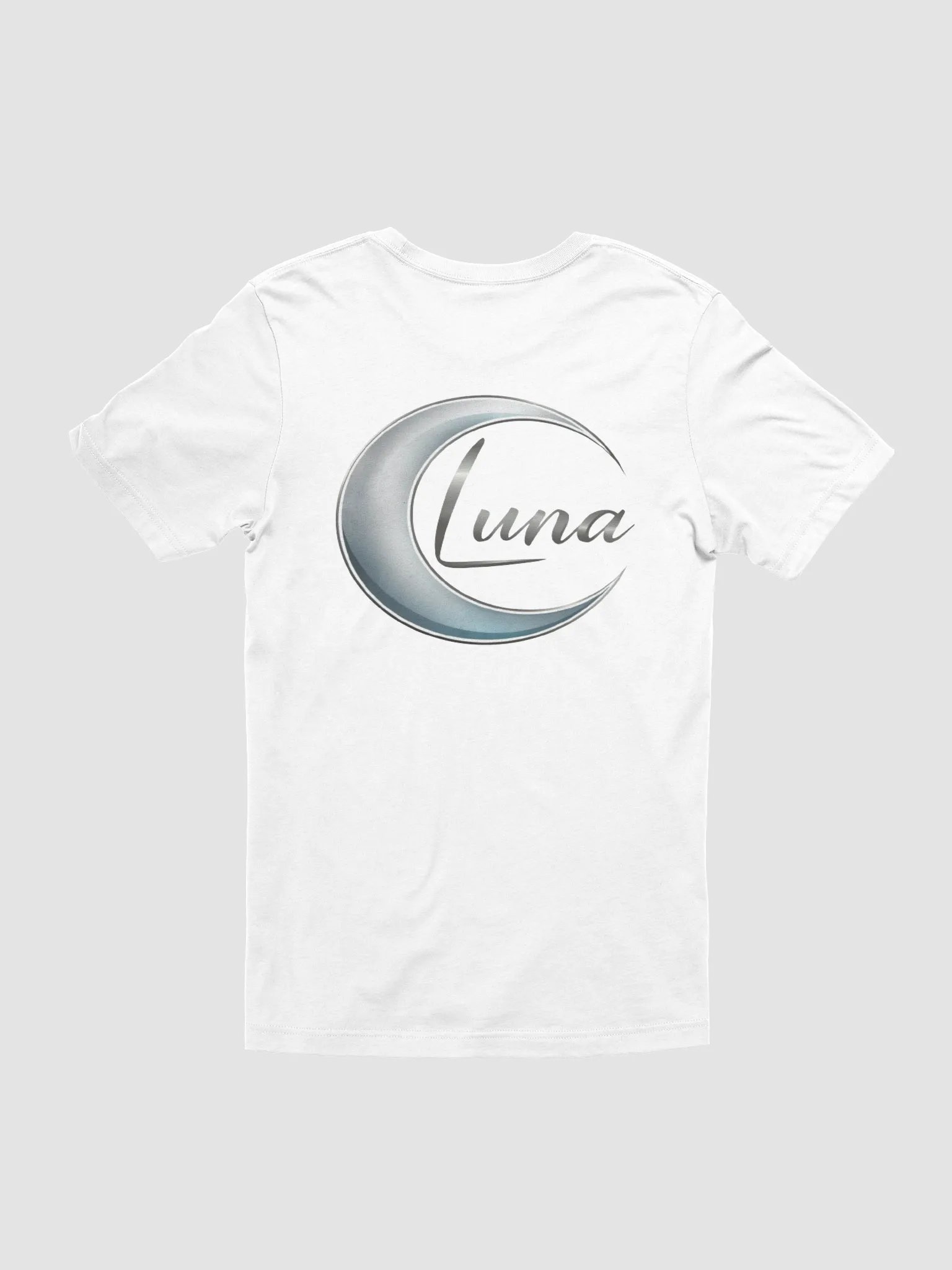 Luna Unisex T-Shirt - Back Crescent Moon Design product image (3)