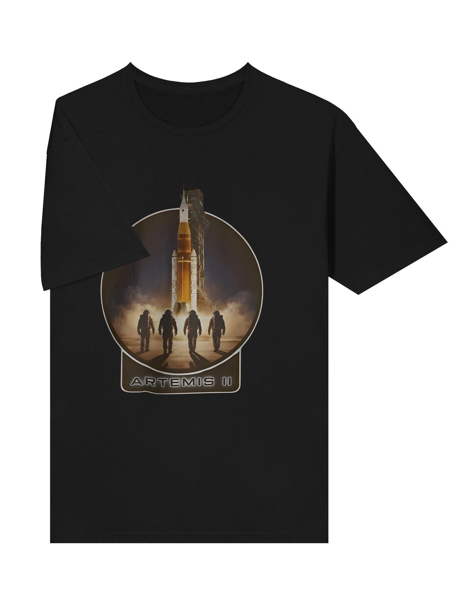 Artemis II Mission Crew Tribute Shirt – NASA SLS Moon Launch Viral Tee product image (3)
