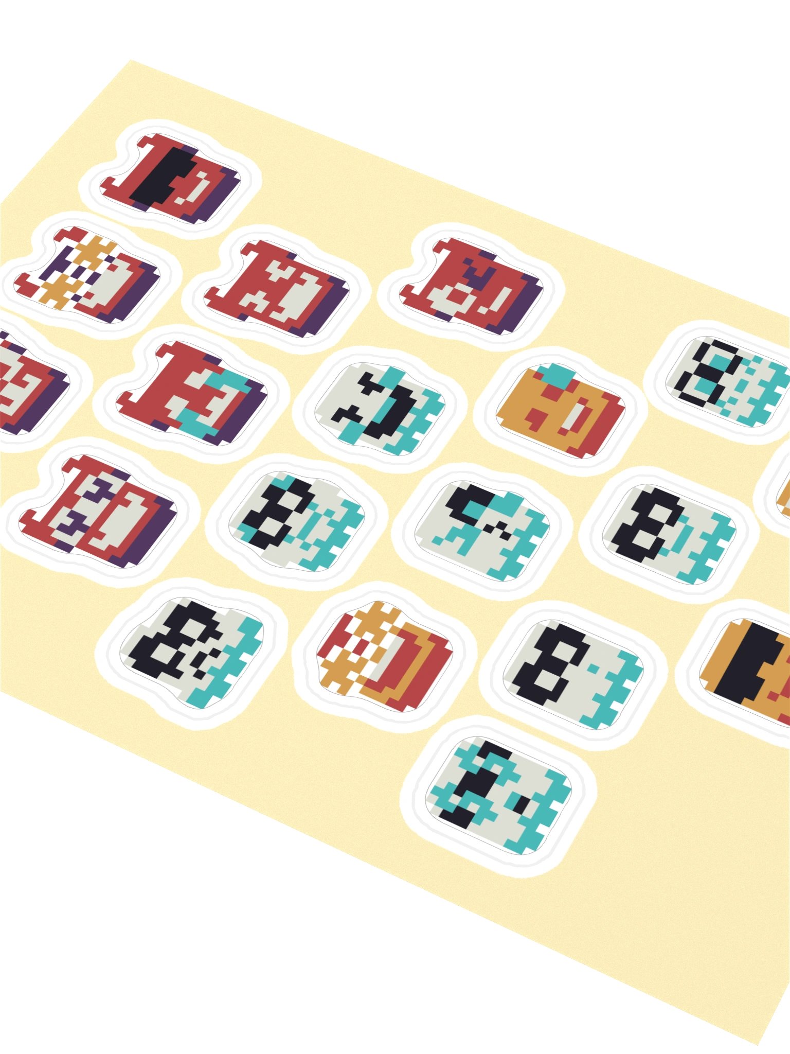 Mood Monsters Sticker Sheet product image (2)