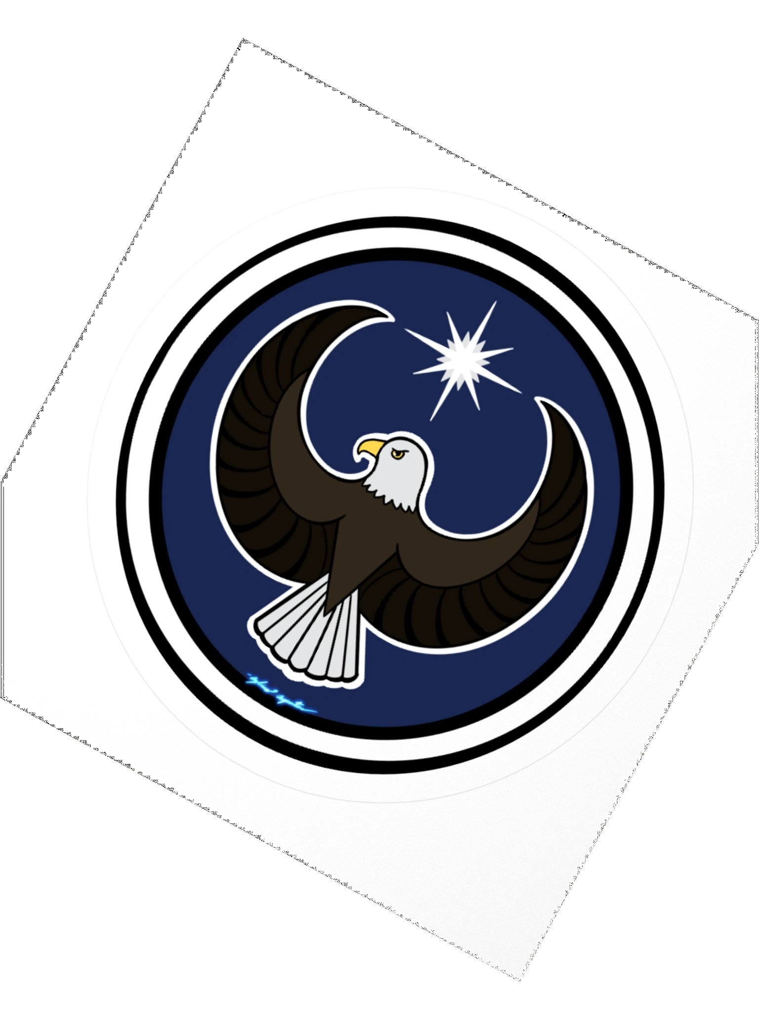 Bald Eagle- Resistance, US (sticker) product image (2)