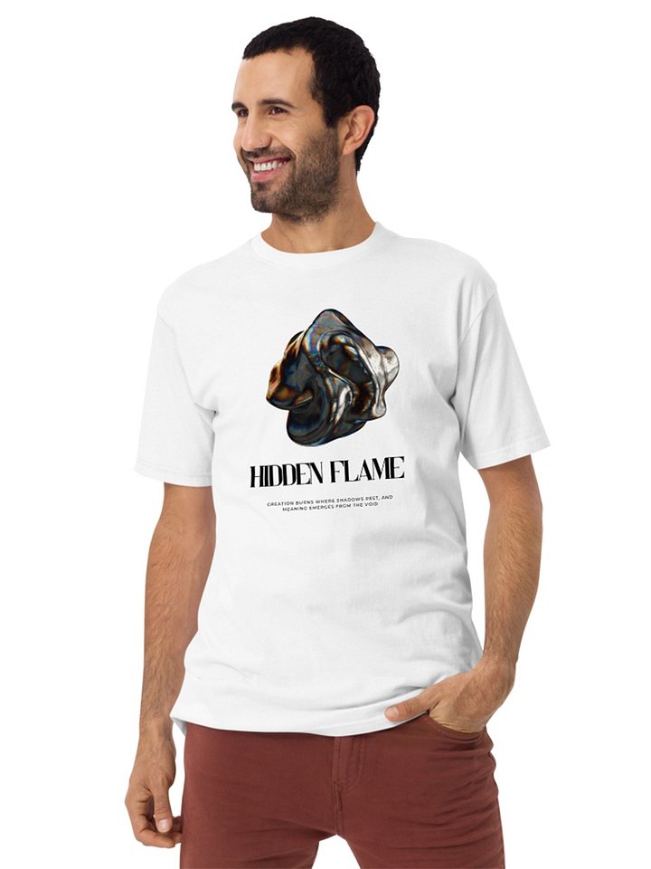 Hidden Flame Men’s Premium Heavyweight Tee by Cotton Heritage MC1086 product image (1)