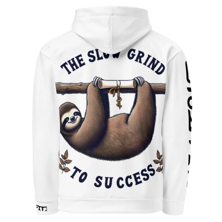 The slow grind to success - Recycled Hoodie product image (1)