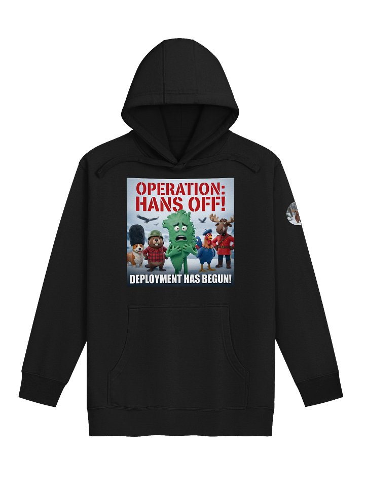 Operation: Hans Off! | Character Lineup Hoodie (Black) product image (1)