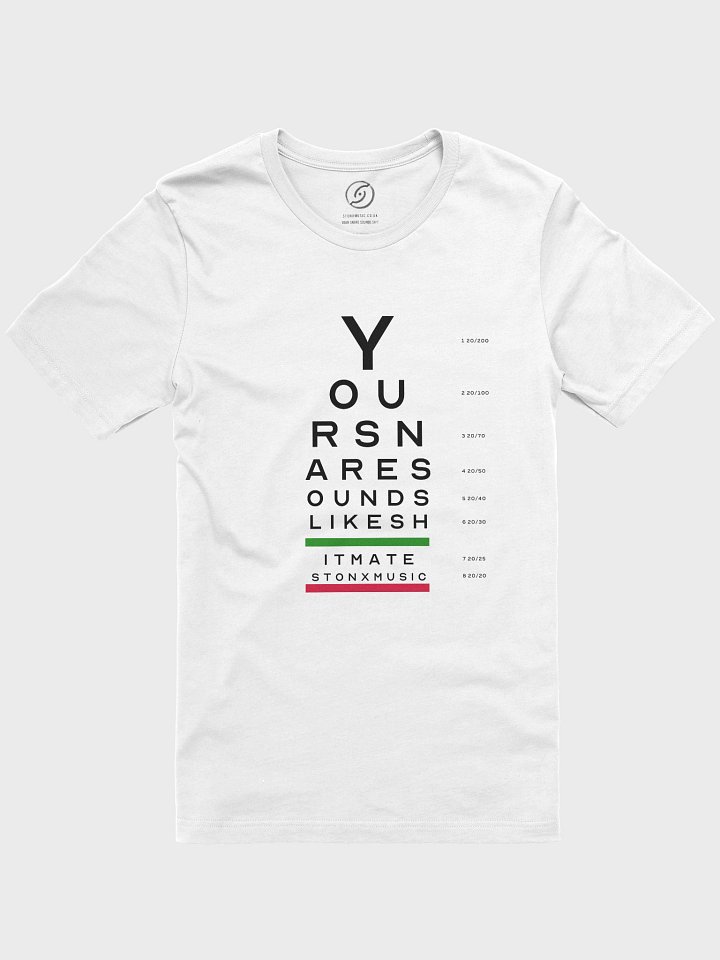 Producer's Vision Test - T-shirt product image (1)