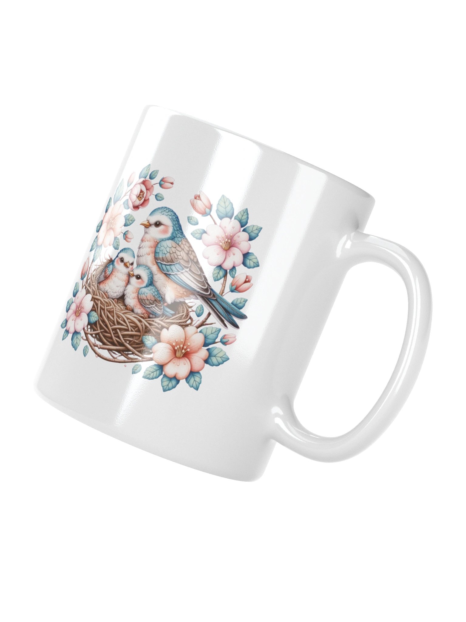 Mother Bird Nest Mother’s Day Coffee Mug product image (10)