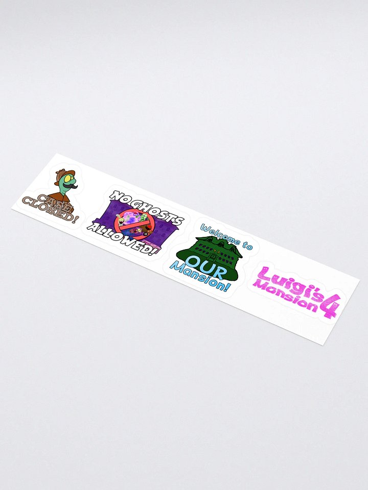Luigi's Mansion 4 Sticker Strip product image (1)