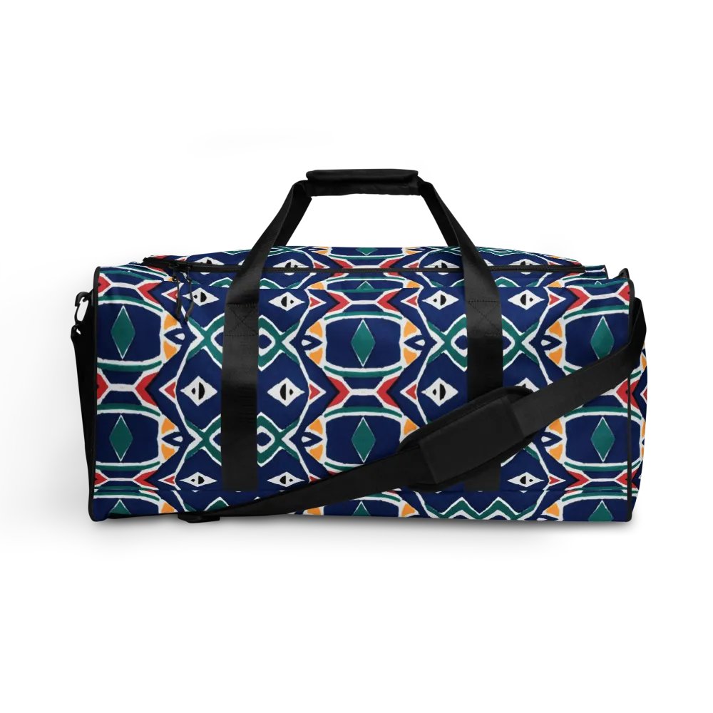 Geometric Symmetry All-Over Duffle Bag product image (3)