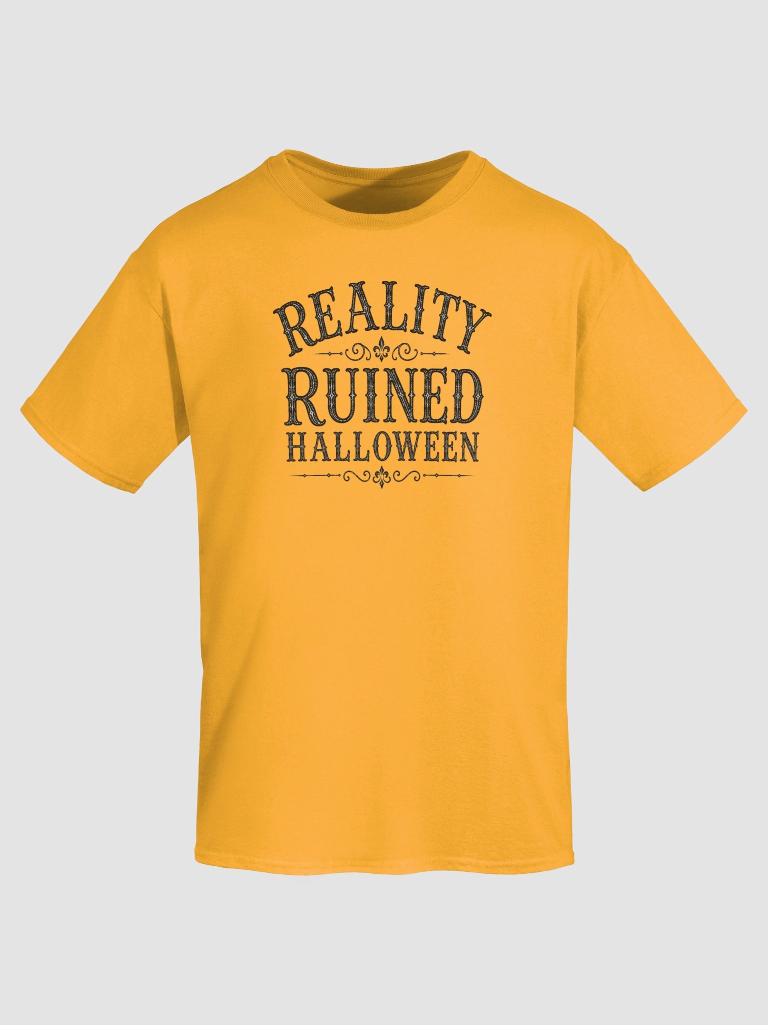 REALITY RUINED HALLOWEEN Unisex Cotton Heavyweight T-Shirt product image (5)