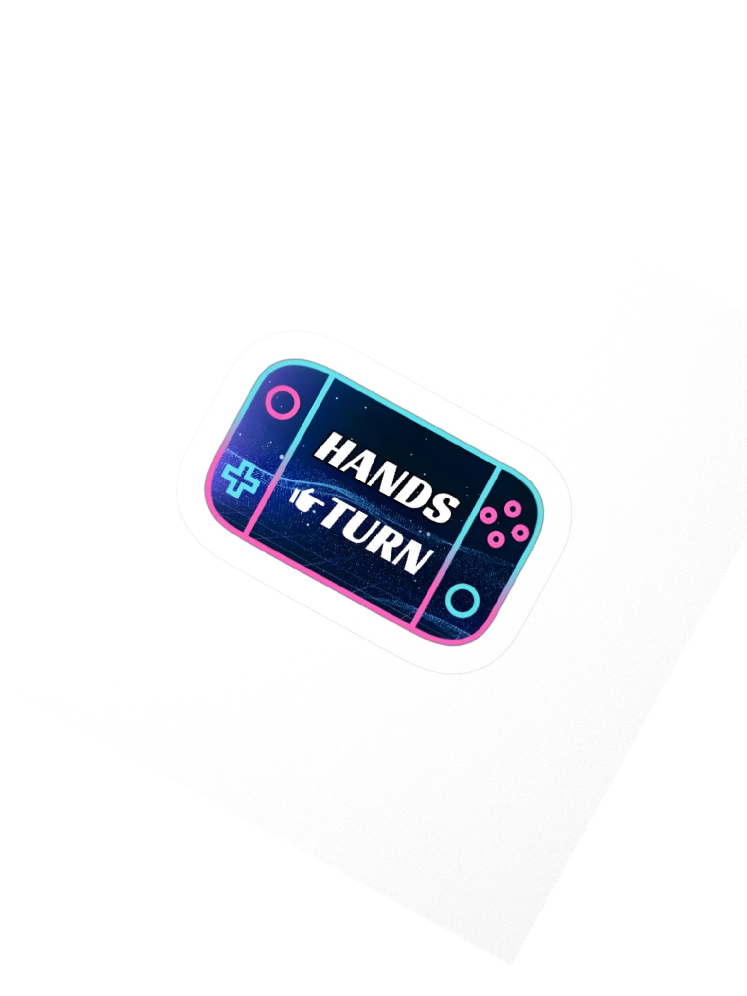 Hands turn Sticker product image (2)