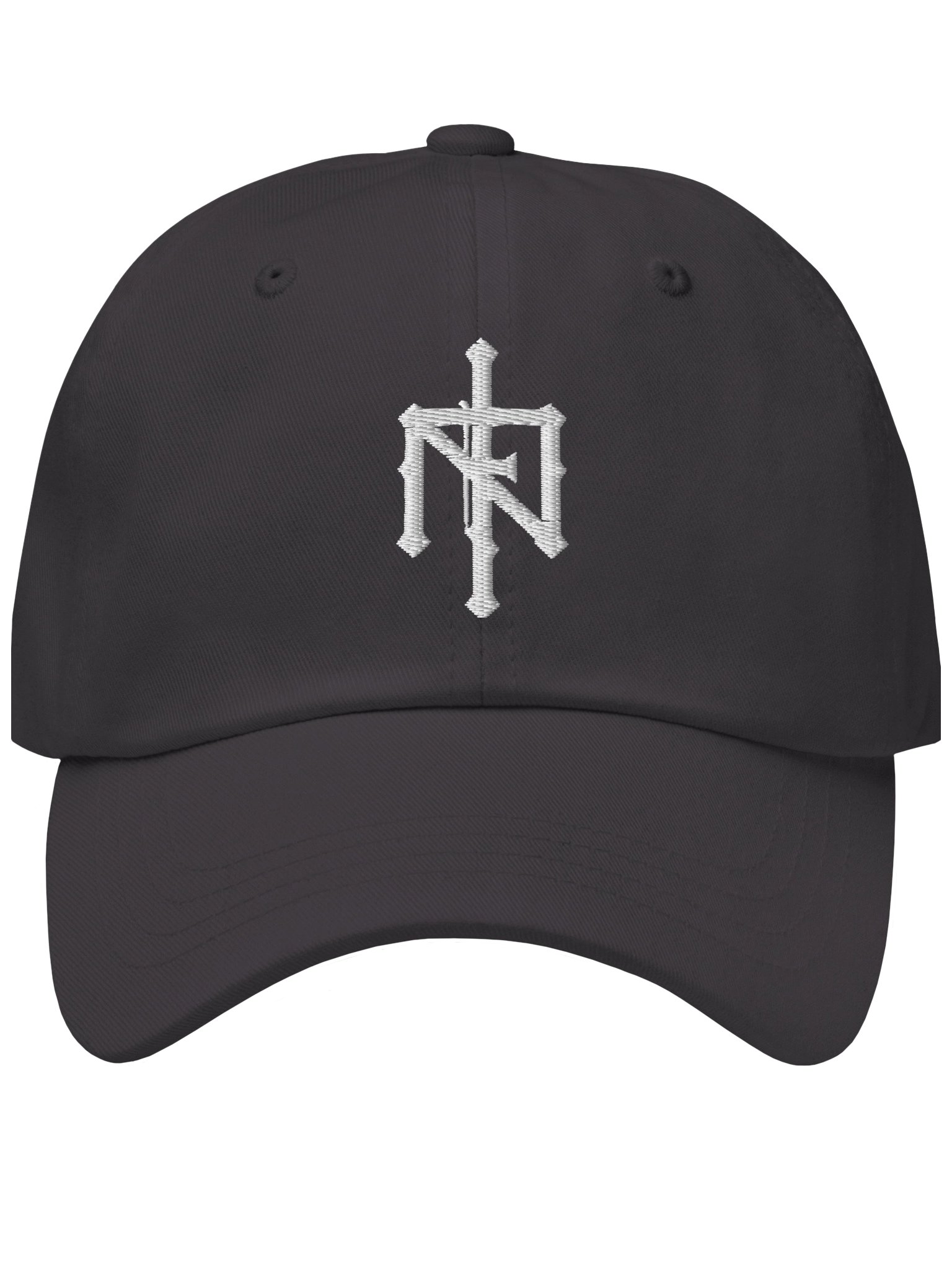 NEXUS FIDEI Dad Hat (Dark Grey) product image (1)