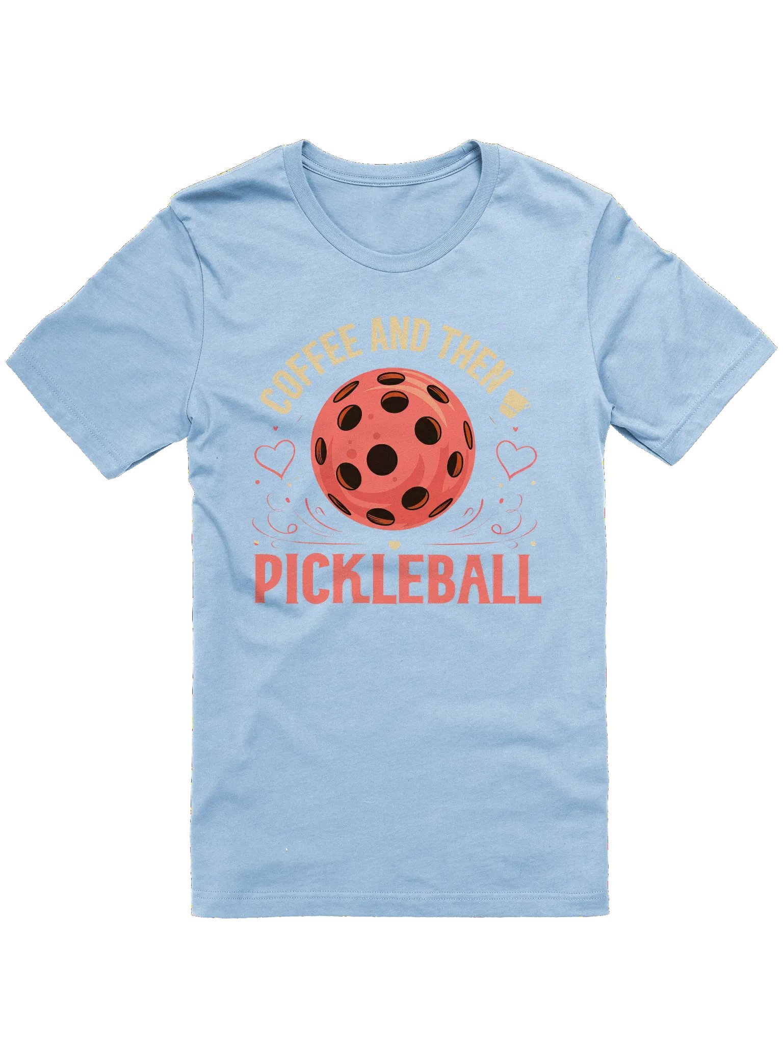 Coffee and Pickleball Graphic Tee product image (6)
