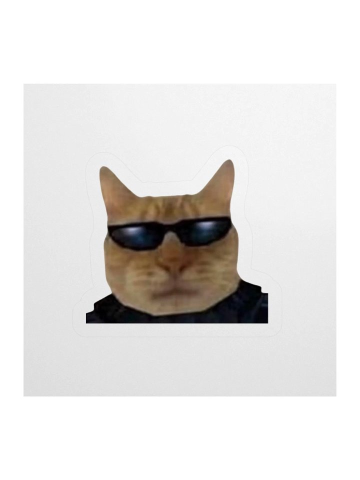 Cool Cat Sticker product image (1)