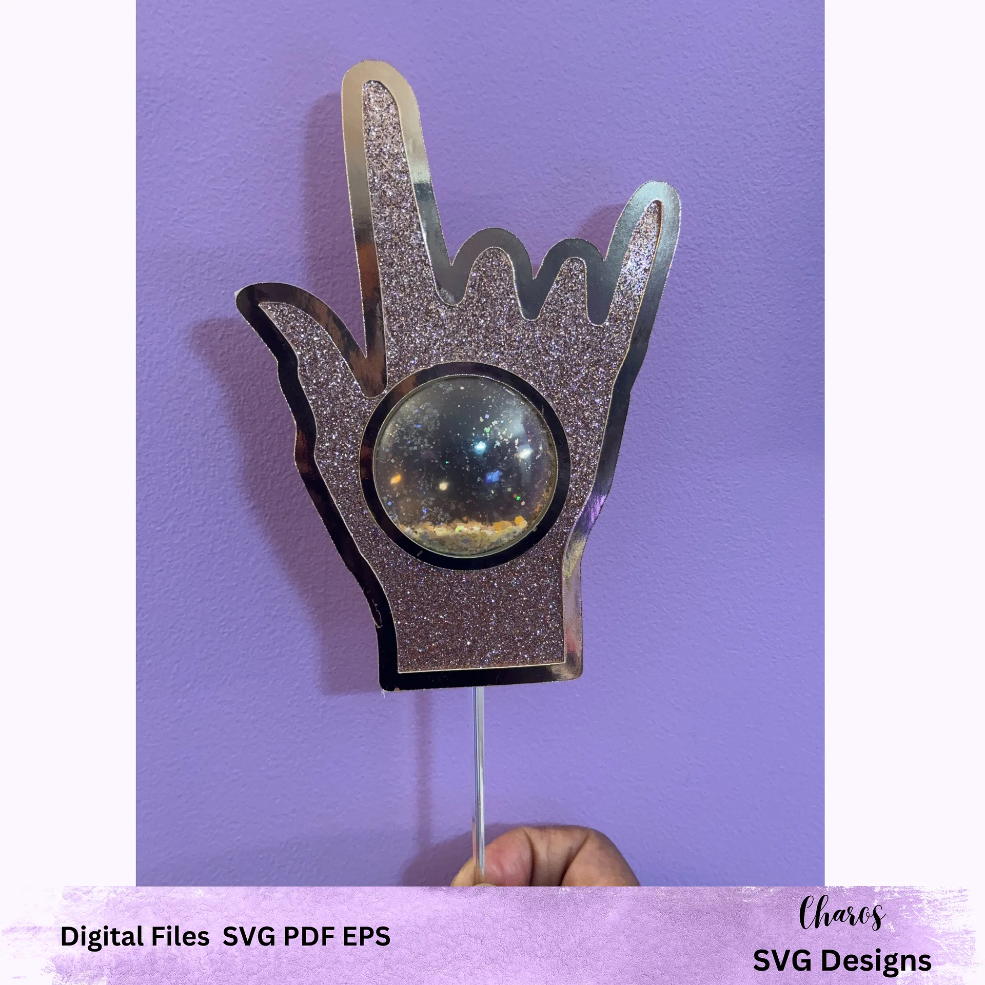 I Love you in ASL Shaker SVG product image (3)