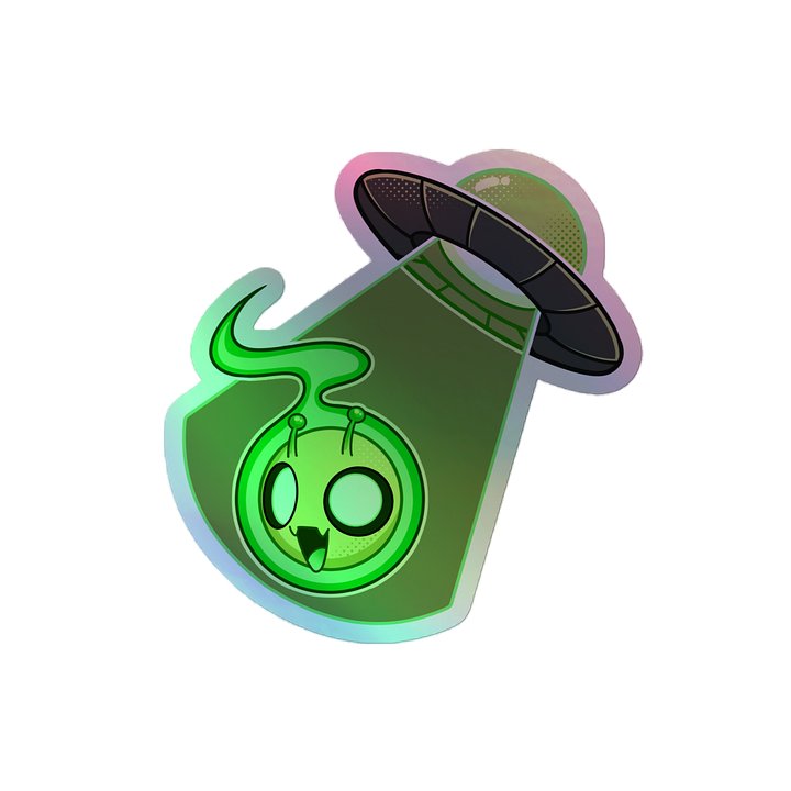 Glorp Ember Holographic Sticker product image (2)
