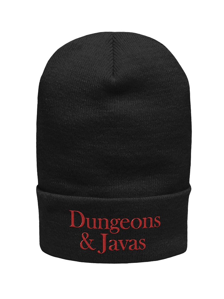 Red D&J Beanie product image (1)