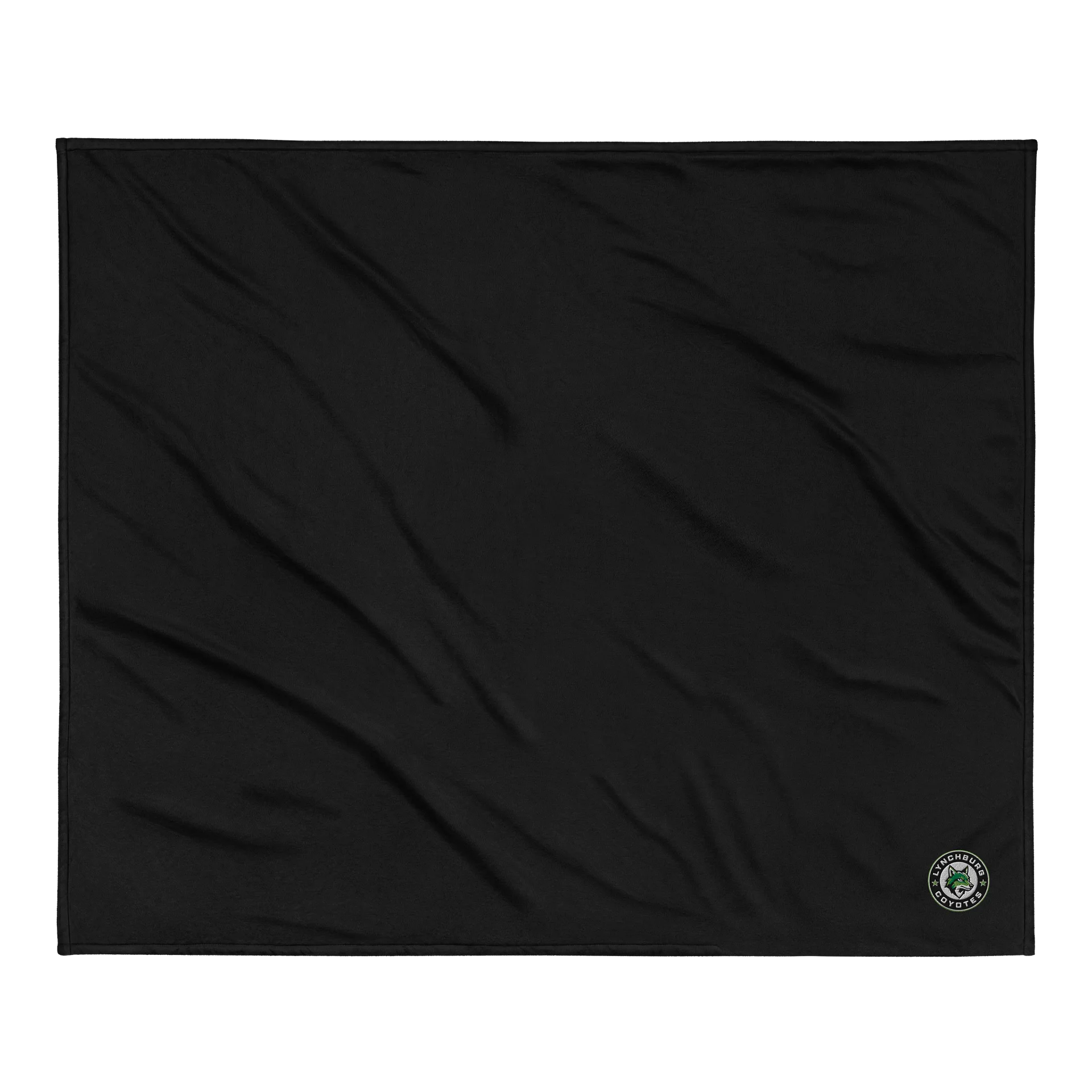 Lynchburg Coyotes Embroidered Sherpa Blanket product image (3)