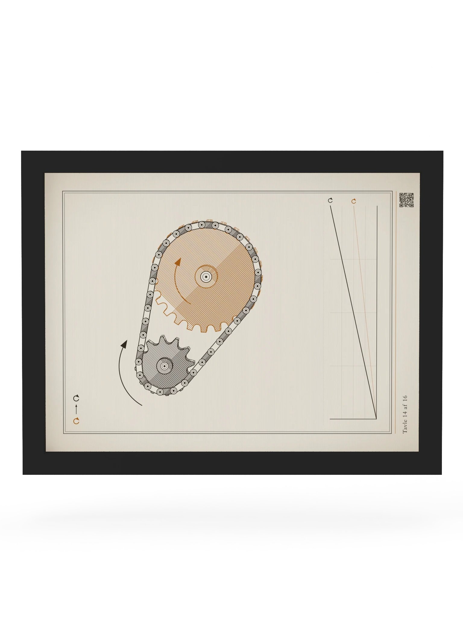 MOTION 14 · Kædetræk · indrammet product image (6)