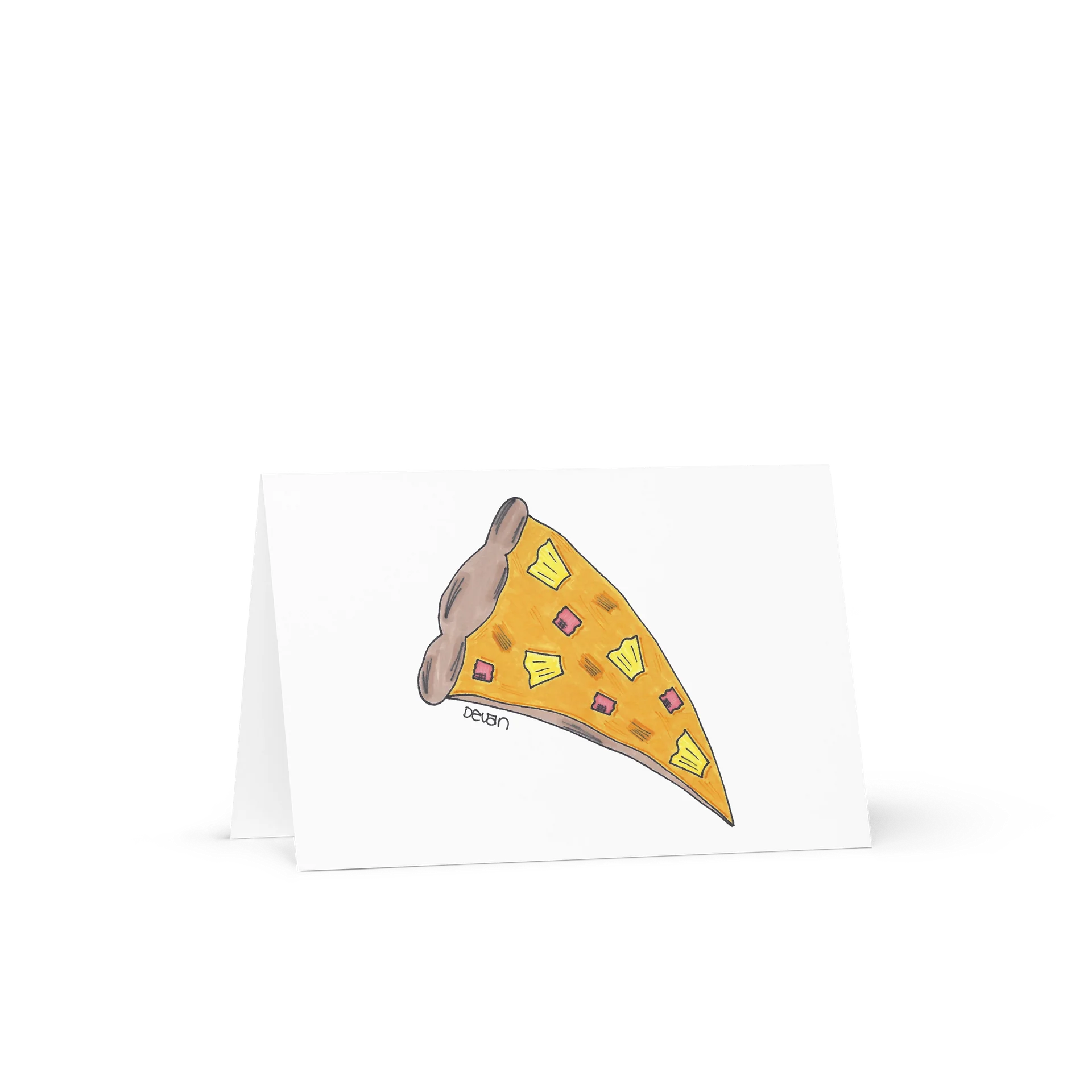 Pizza Pick Up Line Card: Pineapple product image (1)